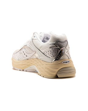 Saucony Progrid Omni 9 White-Eggshell Argento
