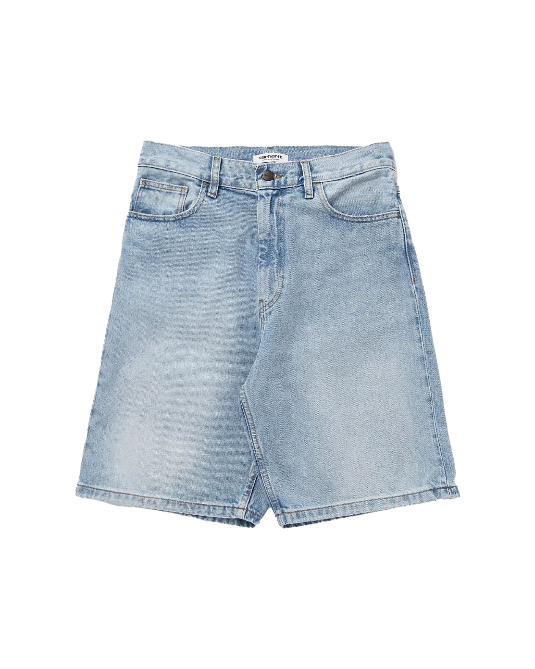 Carhartt Wip Brandon Short Women's Short Blue heavy worn bleached