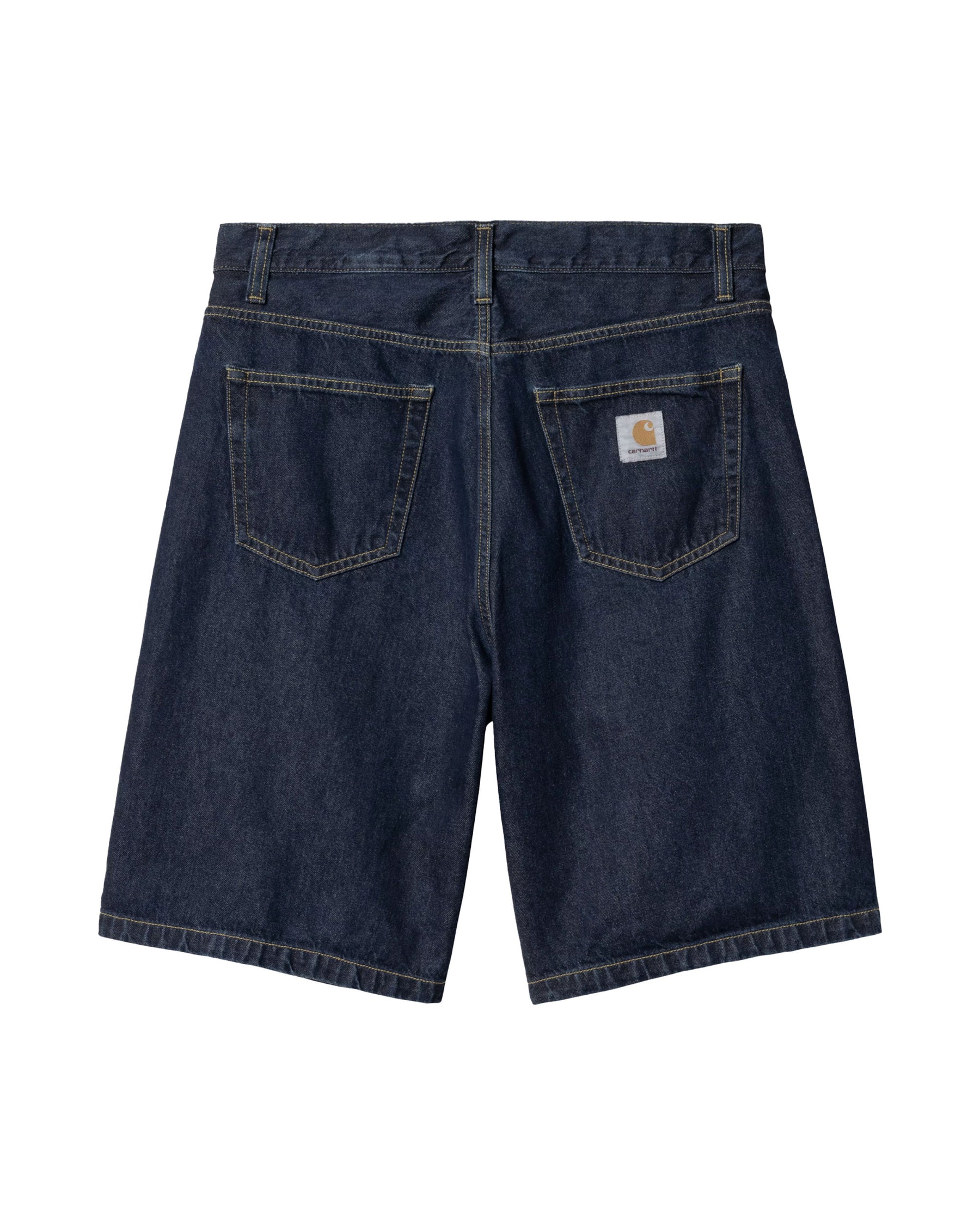 Short Uomo Carhartt Wip London Blu Rinsed