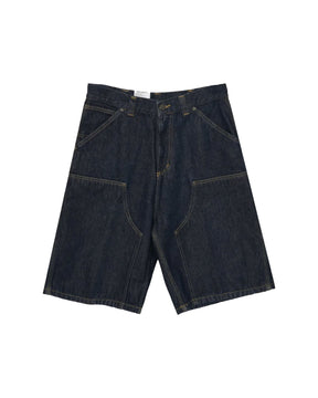 Carhartt Wip OG Double Knee Long Men's Short Blue rinsed
