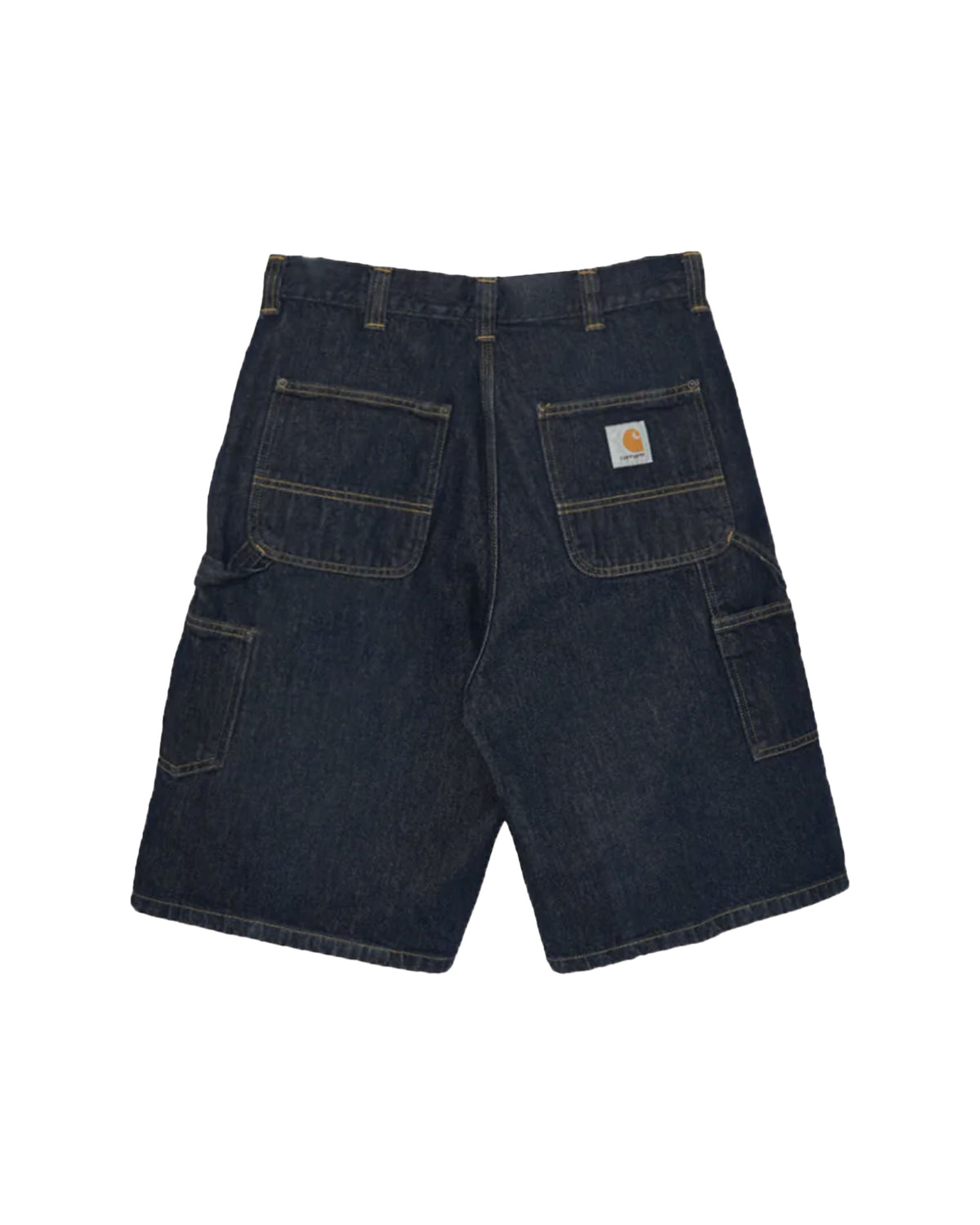 Short Uomo Carhartt Wip OG Double Knee Long Short Blue rinsed