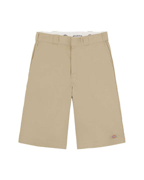 Dickies Men's Shorts Hemp Twill 13 Inch Work Beige