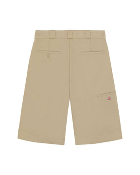 Dickies Men's Shorts Hemp Twill 13 Inch Work Beige