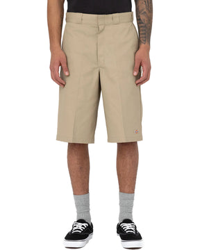 Dickies Men's Shorts Hemp Twill 13 Inch Work Beige