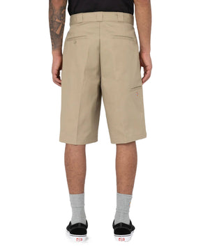 Dickies Men's Shorts Hemp Twill 13 Inch Work Beige