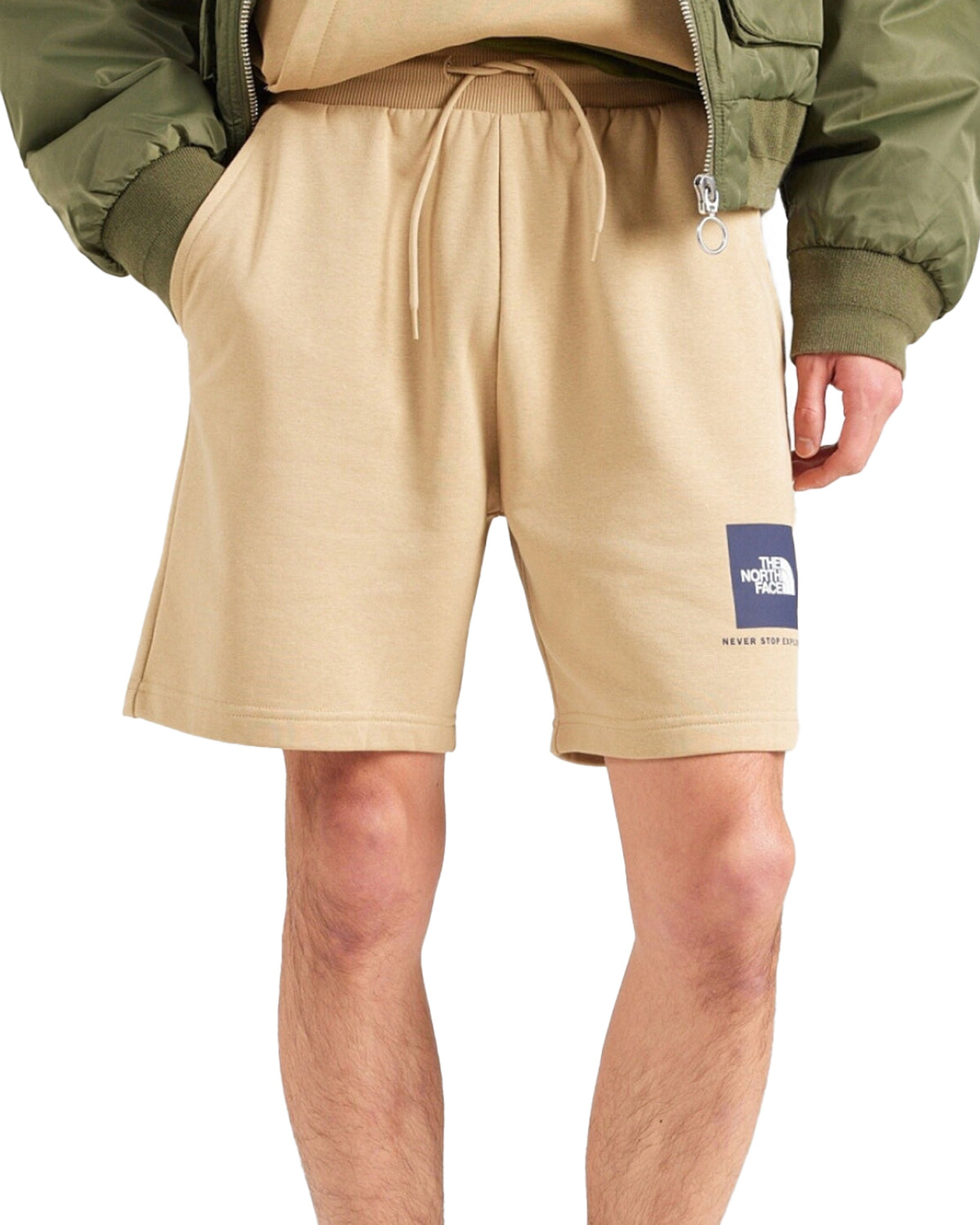 Short Uomo The North Face Box Logo Beige