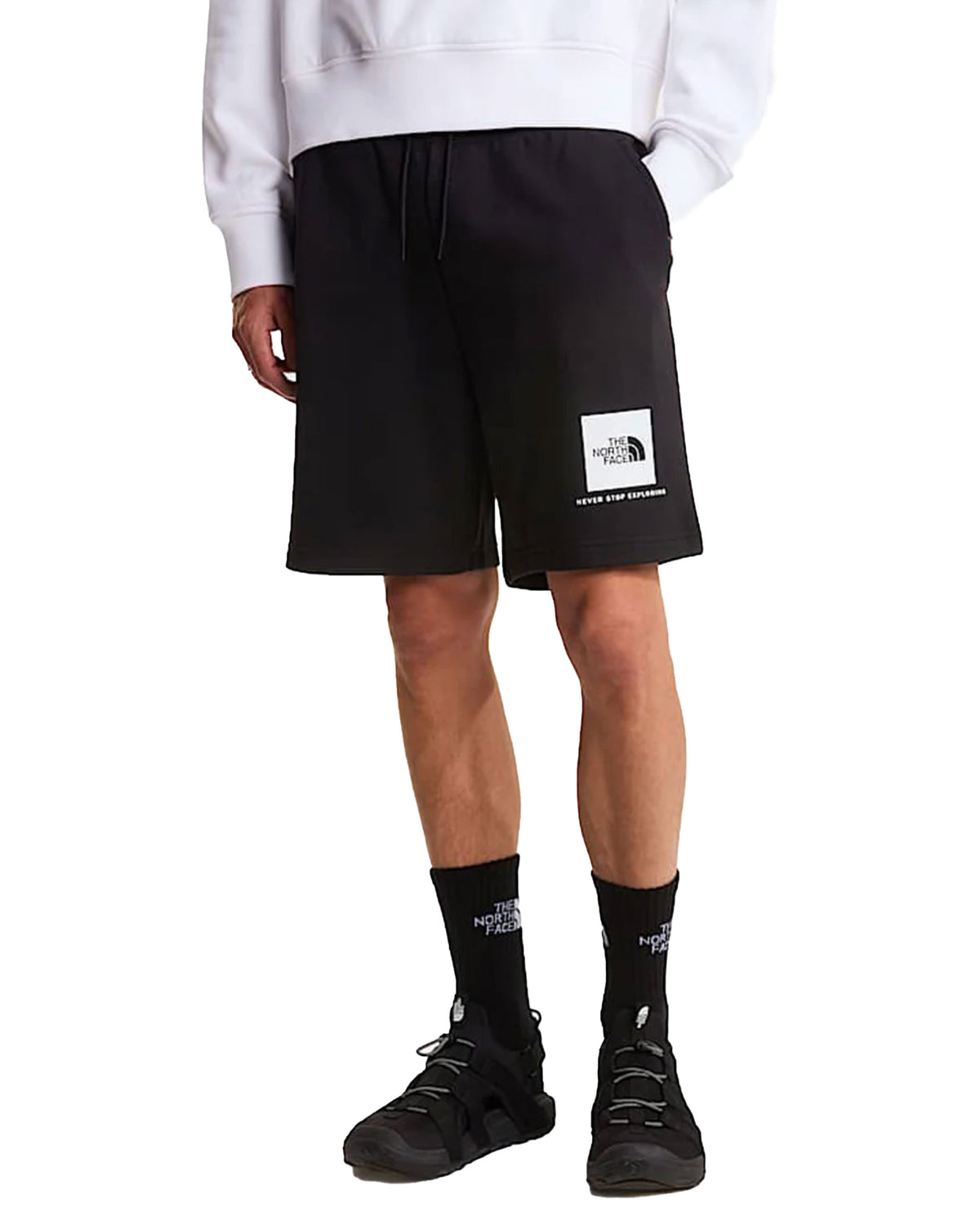 The North Face Men's Shorts Box logo Black