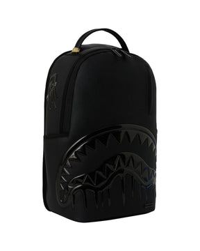 Sprayground Blacked Out Metallic Drip Backpack Black