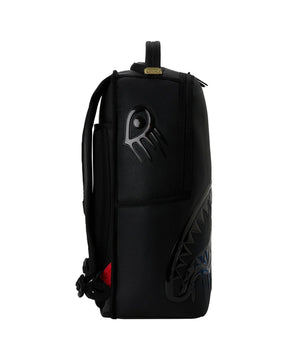 Sprayground Blacked Out Metallic Drip Backpack Black
