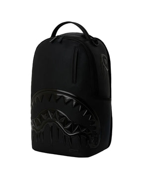 Sprayground Blacked Out Metallic Drip Backpack Black