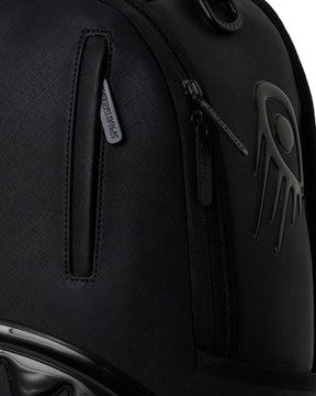 Sprayground Blacked Out Metallic Drip Backpack Black