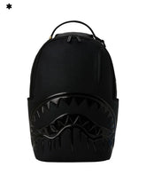 Sprayground Blacked Out Metallic Drip Backpack Black