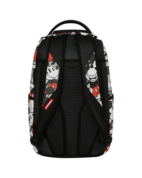 Sprayground Disney Mickey Crammed Backpack White