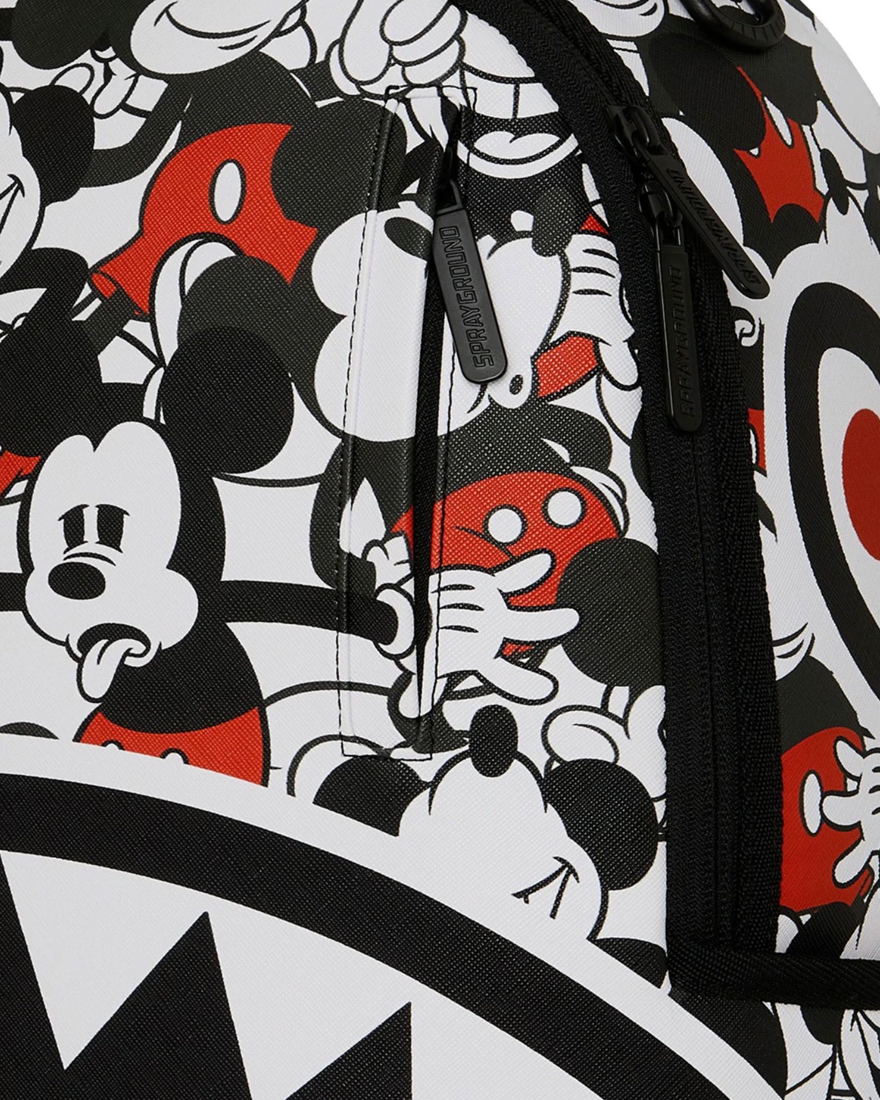 Sprayground Disney Mickey Crammed Backpack White