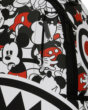 Sprayground Disney Mickey Crammed Backpack White