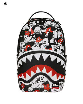 Sprayground Disney Mickey Crammed Backpack White