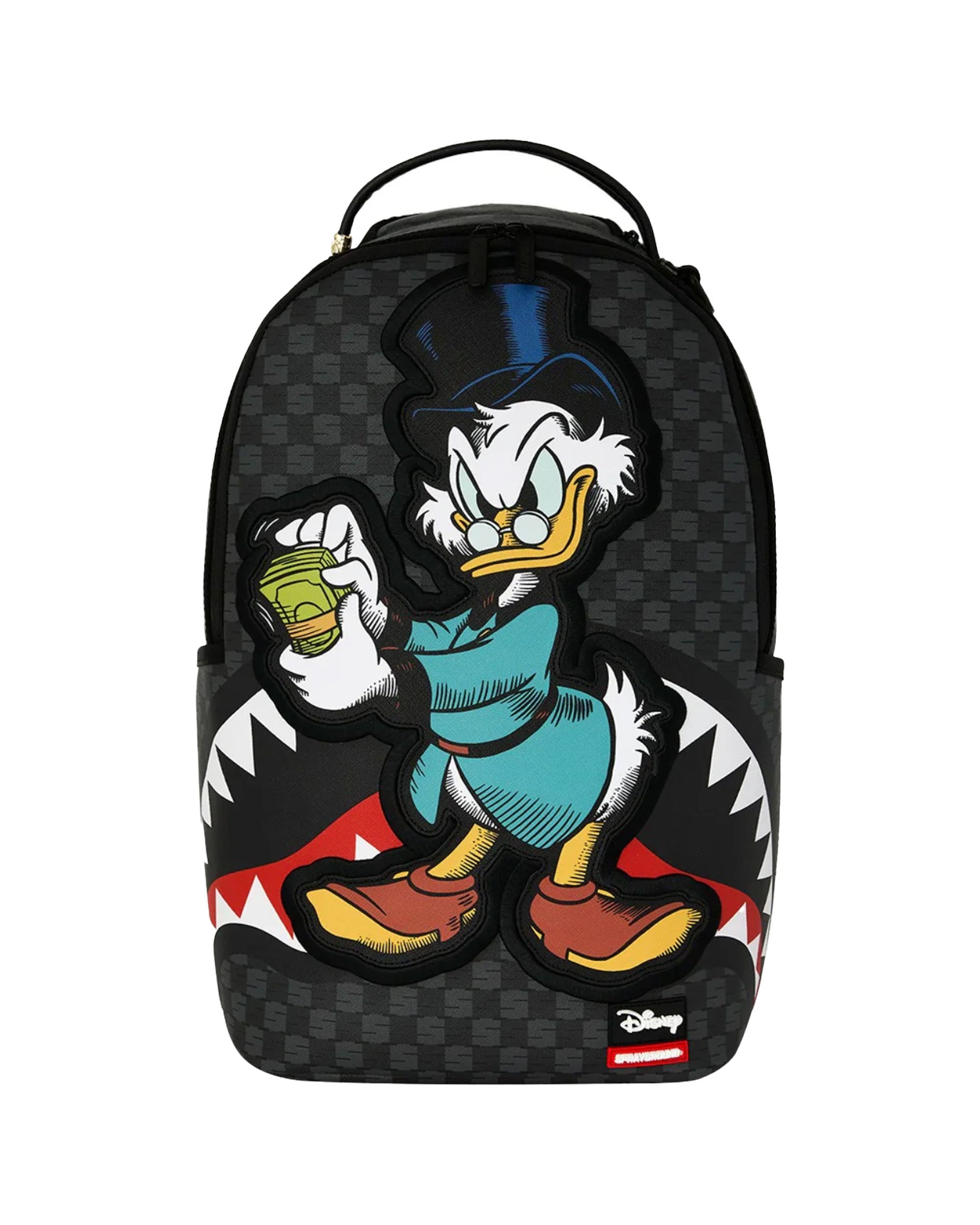 Sprayground Disney Scrooge Counting Money Backpack Nero