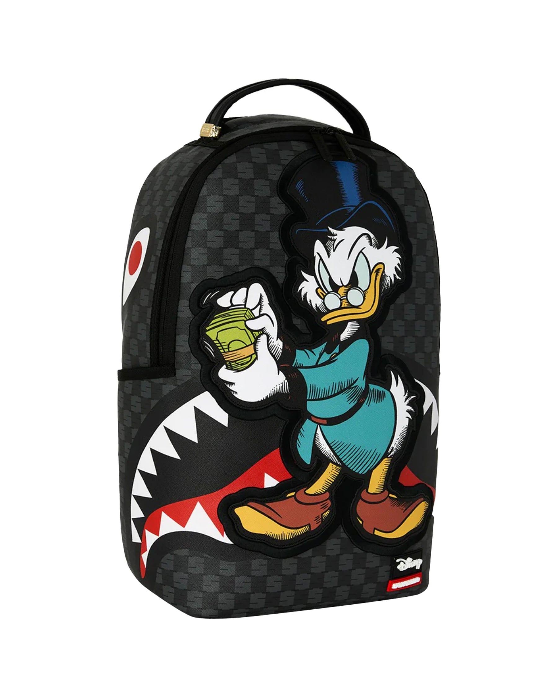 Sprayground Disney Scrooge Counting Money Backpack Nero