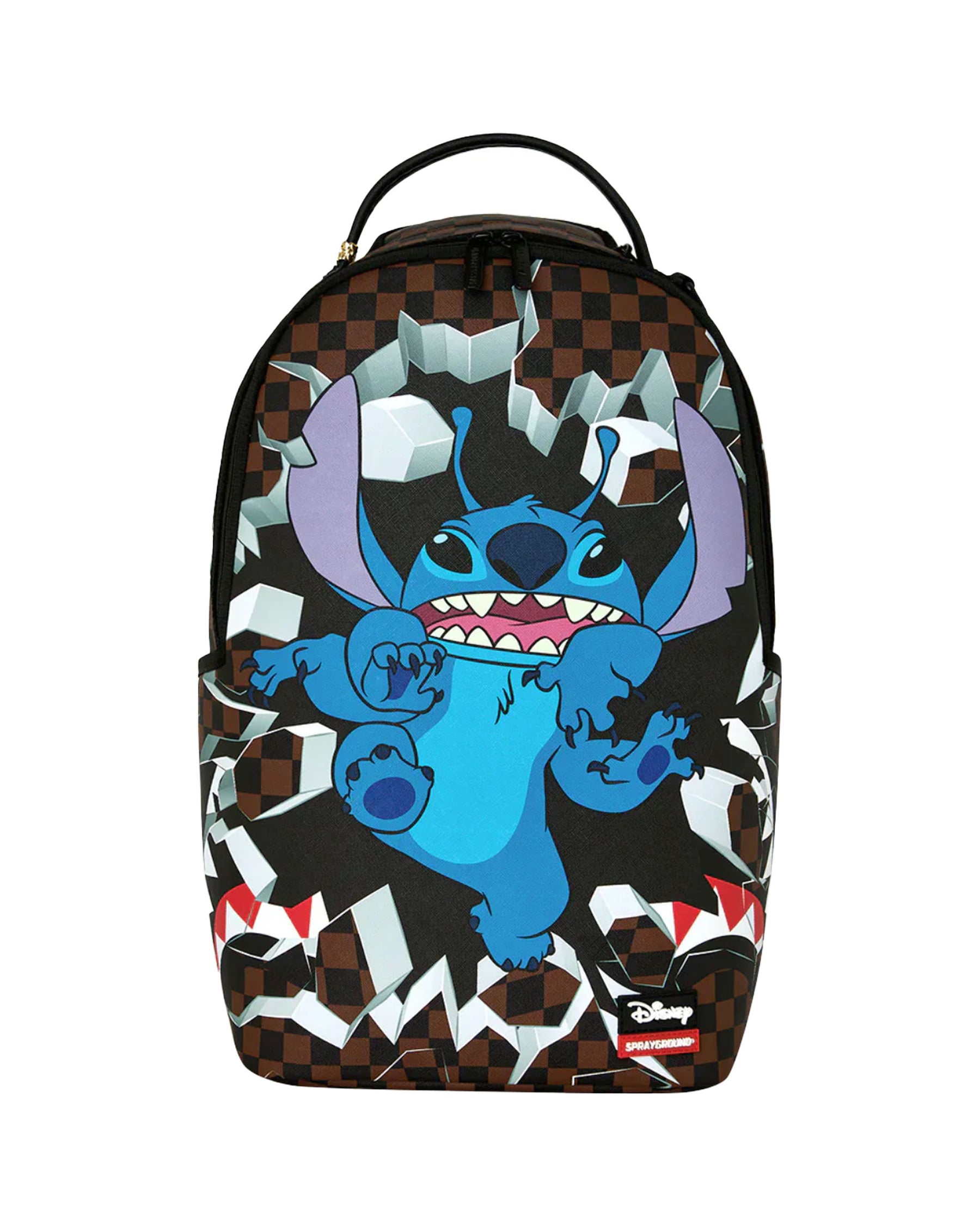 Sprayground Disney Stitch Breakout Backpack Brown
