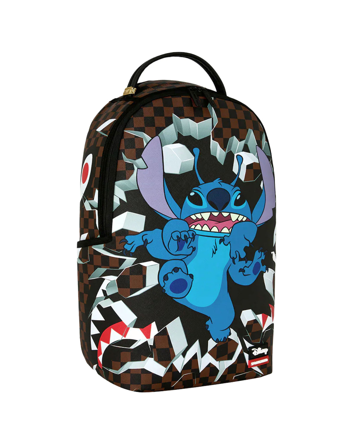 Sprayground Disney Stitch Breakout Backpack Brown