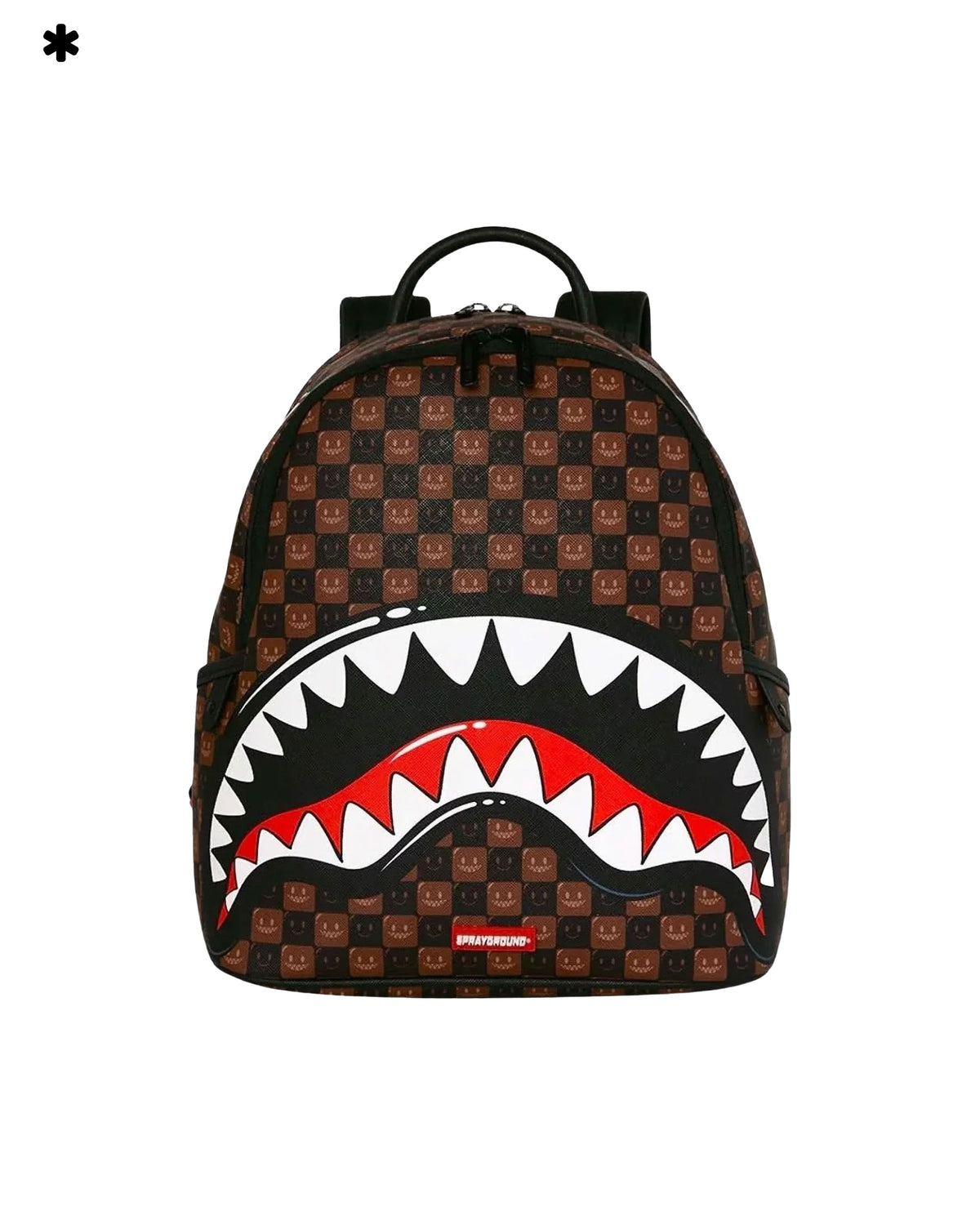Sprayground Harks In Paris Wtf Bubble Brown Check Savage Backpack