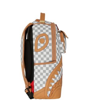 Sprayground House Of Cream Check Dlx Backpack