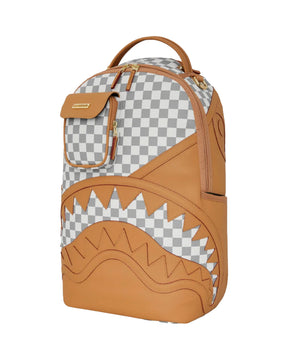 Sprayground House Of Cream Check Dlx Backpack