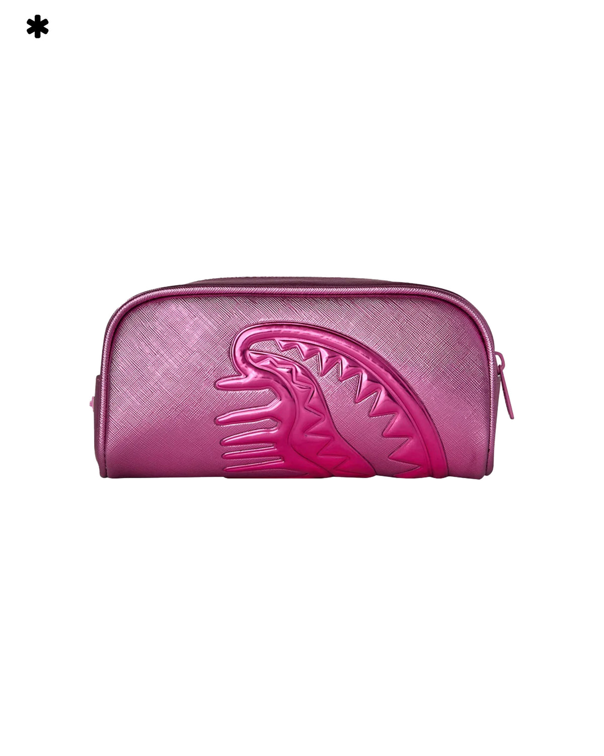 Sprayground Metallic Pink Metallic Drip Pouch Pink