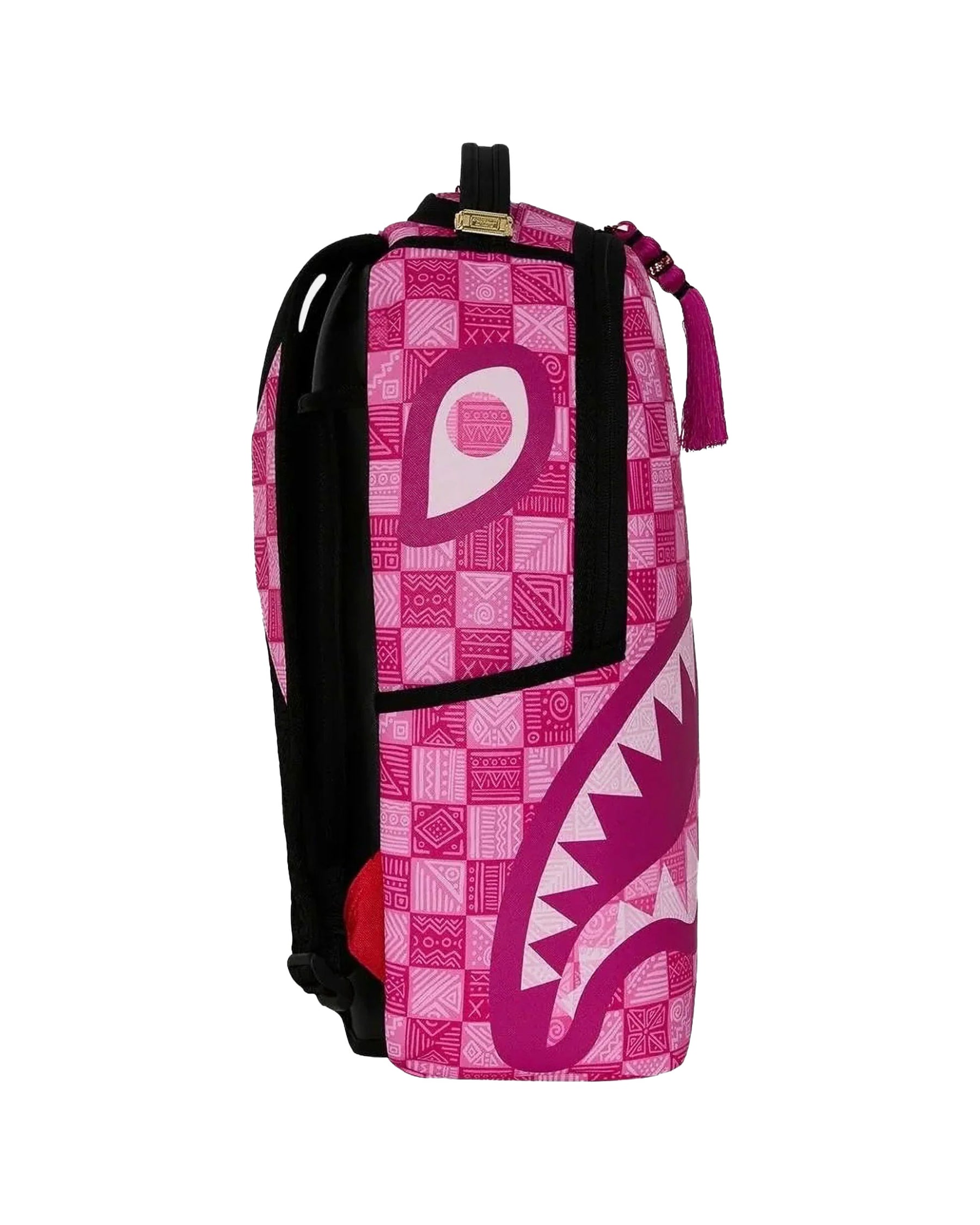 Sprayground New Ai Pattern Backpack Fuxia