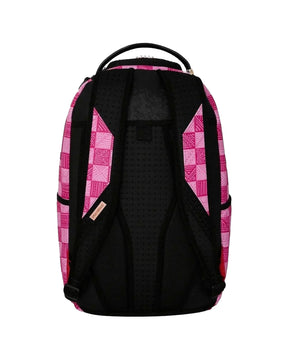 Sprayground New Ai Pattern Backpack Fuxia