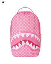 Sprayground Pink New Check Faces Backpack