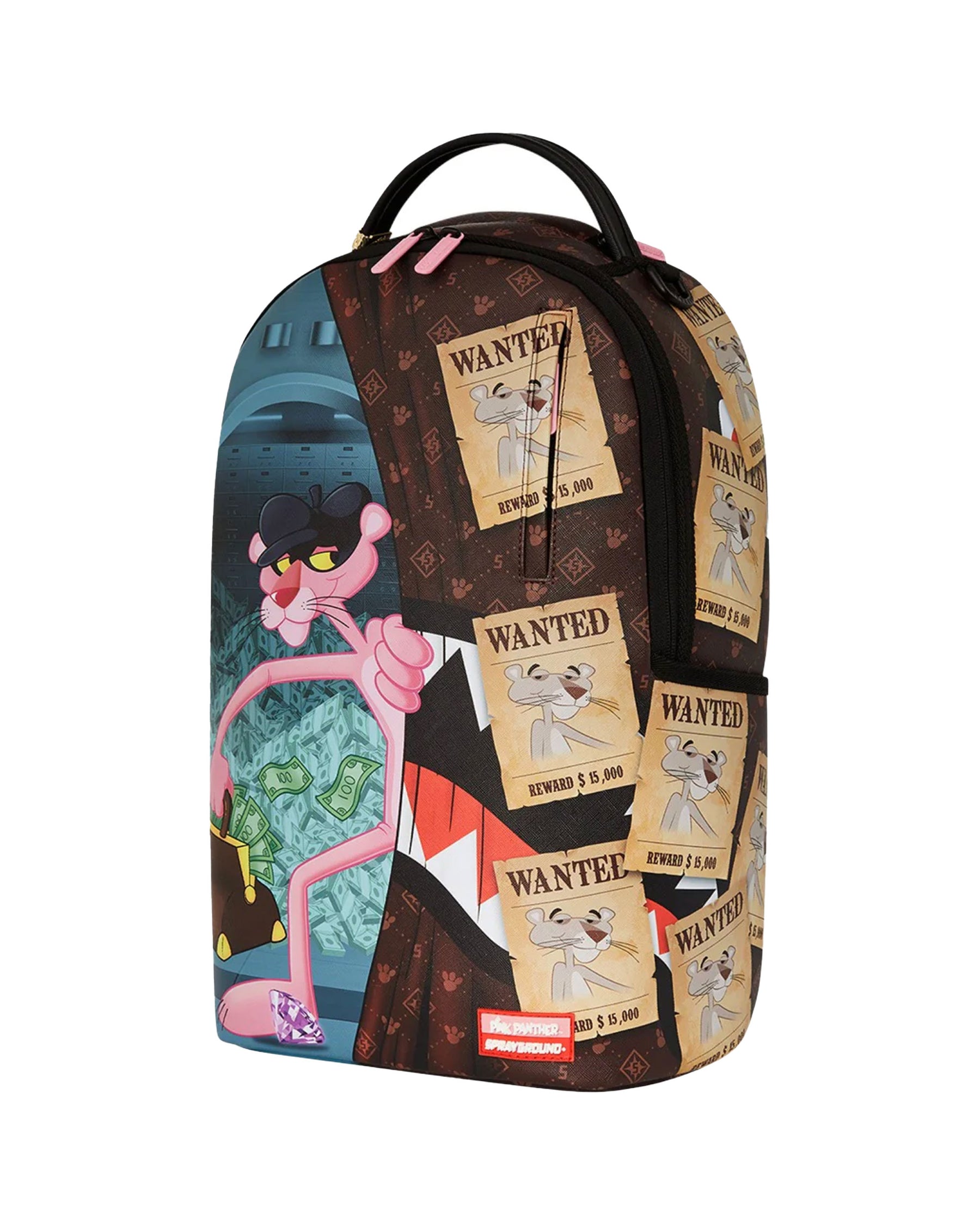 Sprayground Pink Panther Burglar Escape Dlxv Backpack
