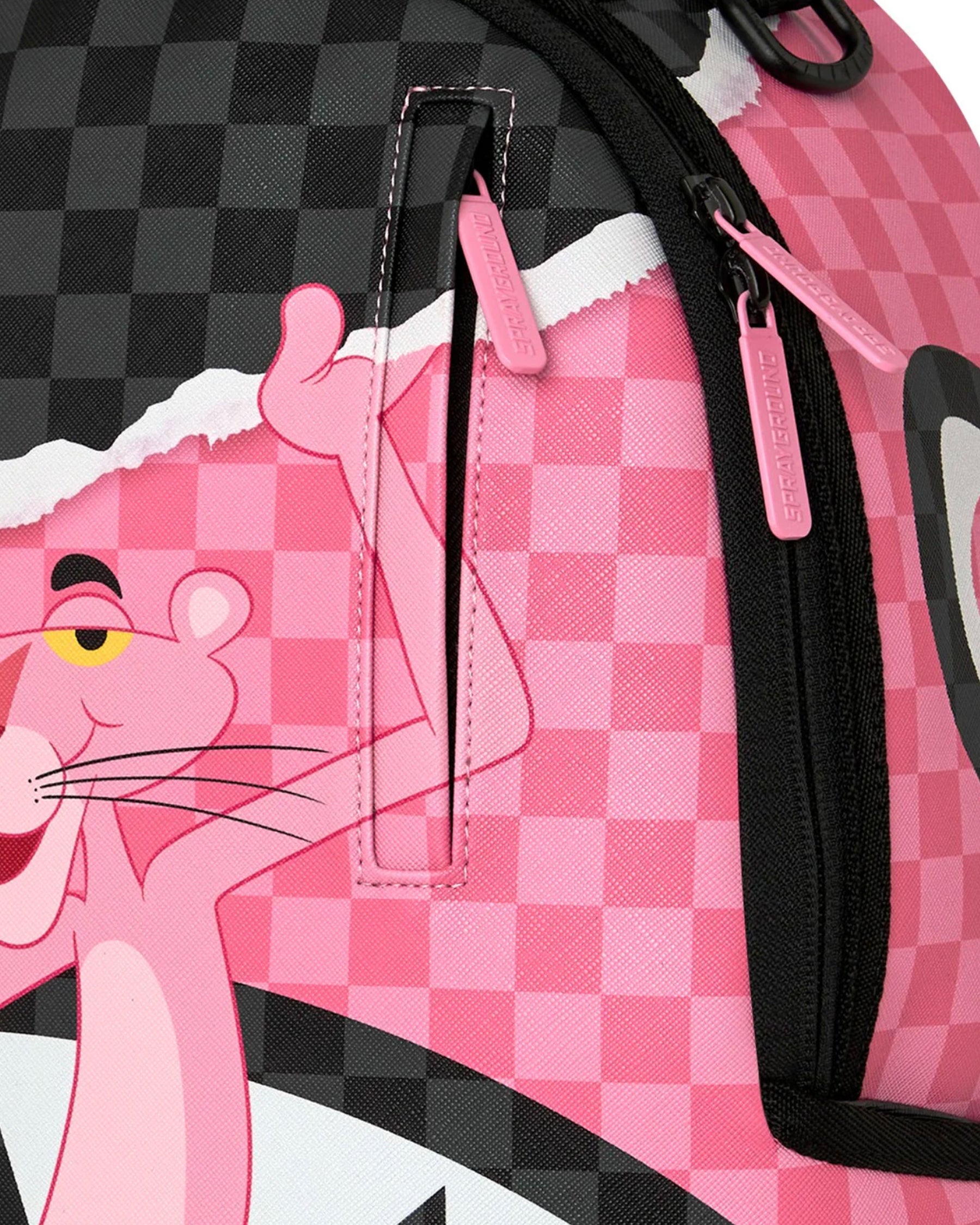 Sprayground Pink Panther On The Run Backpack Pink