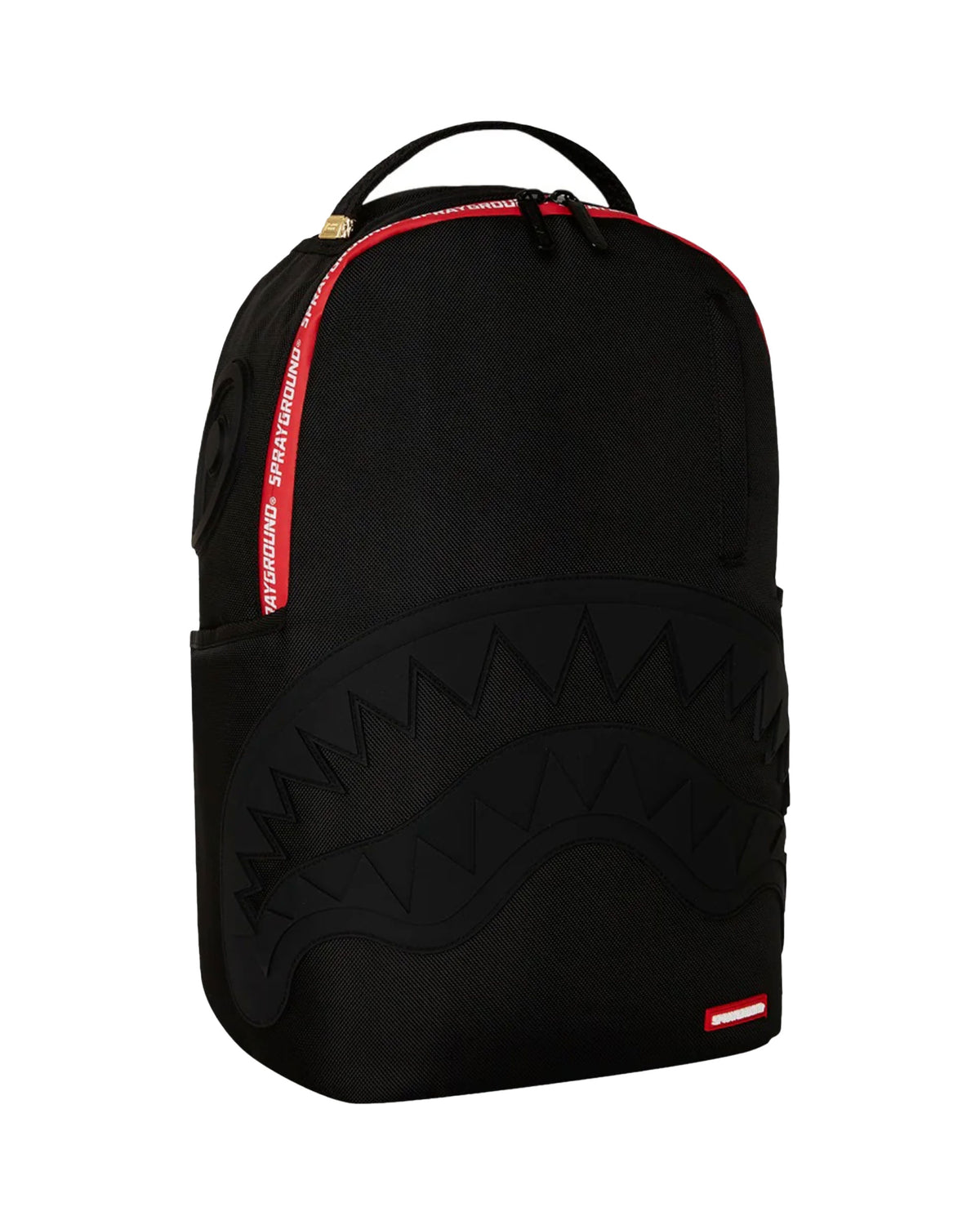 Sprayground Printed Zipper Shark Dlxr Backpack
