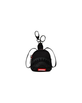 Sprayground Printed Zipper Shark Keychain
