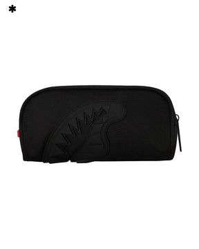 Sprayground Printed Zipper Shark Pouch