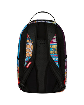 Sprayground Scratch Off Shark Backpack Multicolor
