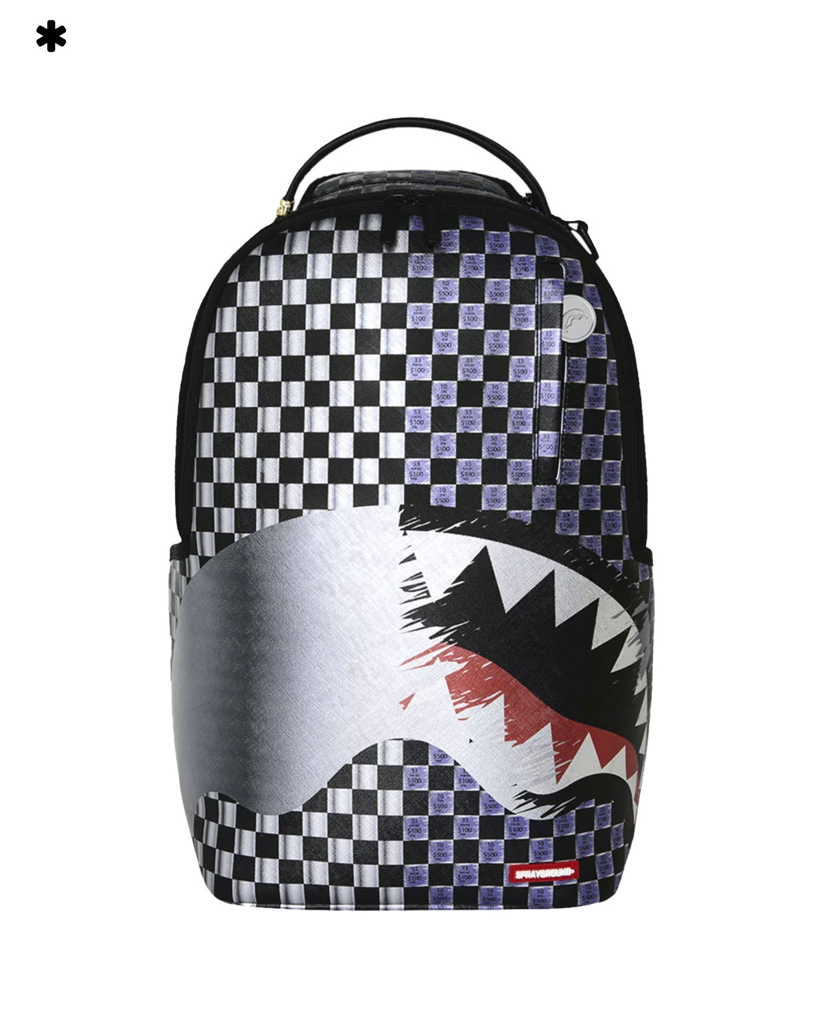 Sprayground Scratch Off Shark Backpack Multicolor