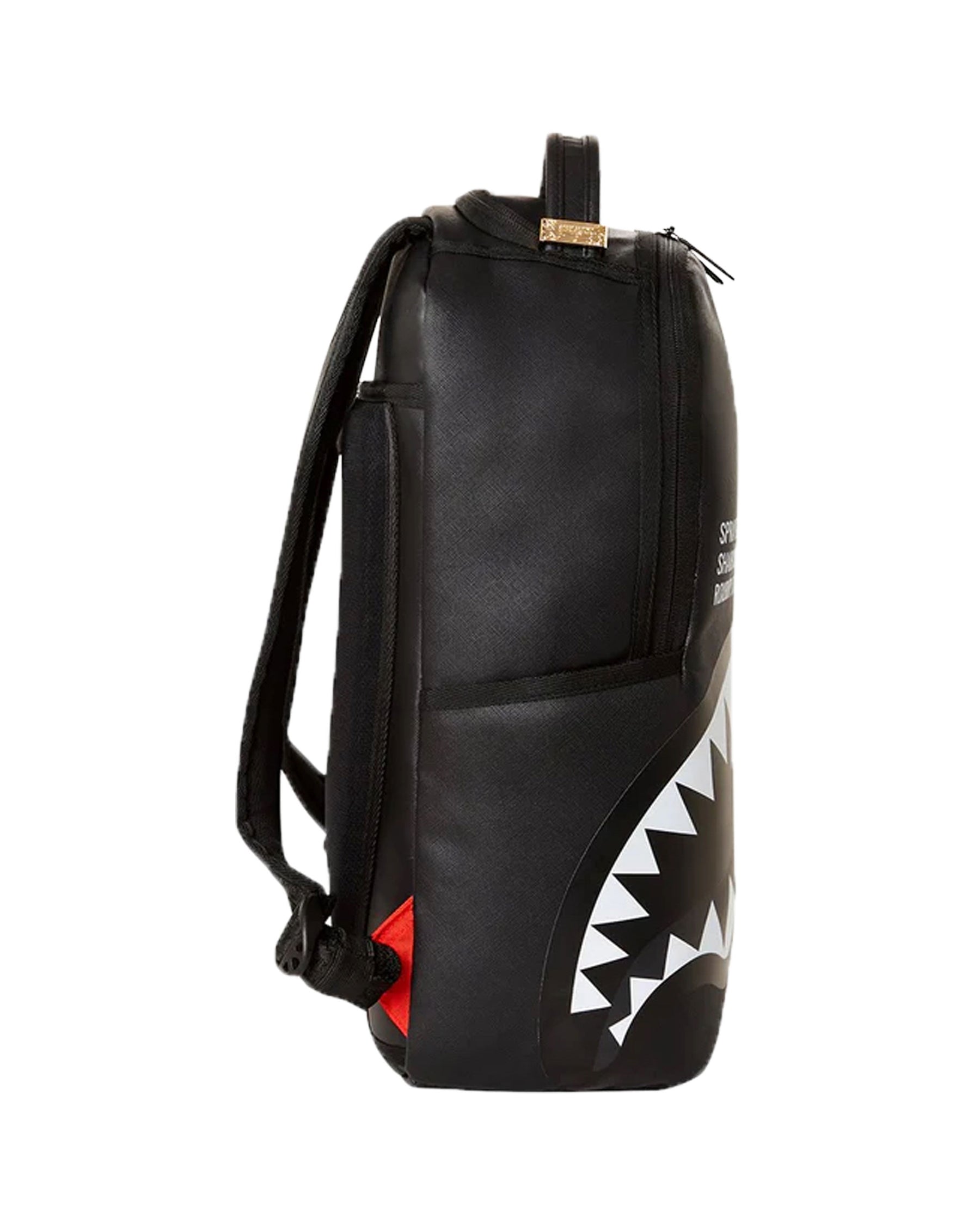 Sprayground Shark Central 2.0 Black On Grey Sp Dlxsv Backpack