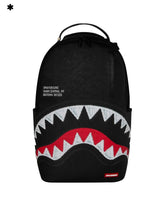 Sprayground Shark Central Black Embroidered Shark Nero Backpack
