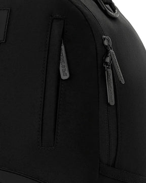 Sprayground Shark Central Blacked Out Embossed Nylon Backpack Black