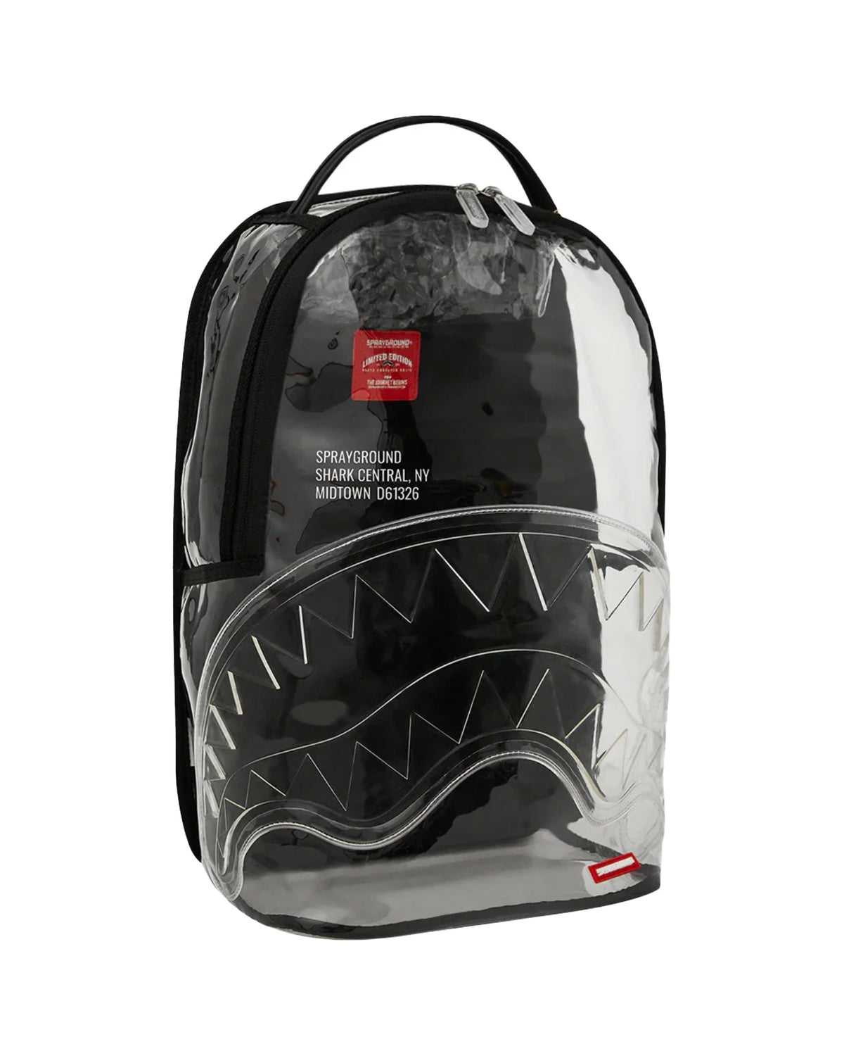 Sprayground Shark Central Clear Dlxsv Backpack Blackpanel