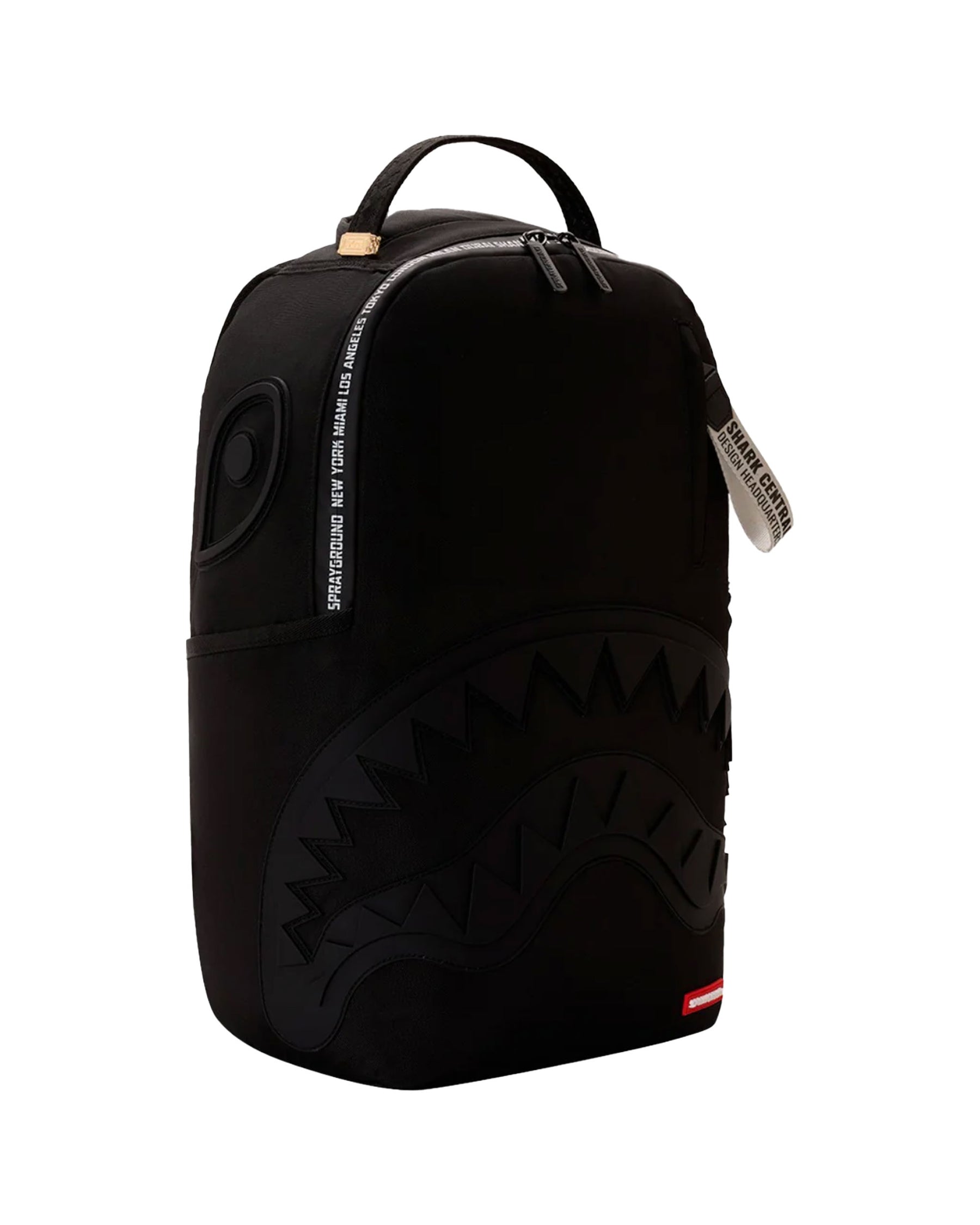 Sprayground Shark Central Printed Zip Backpack Nero