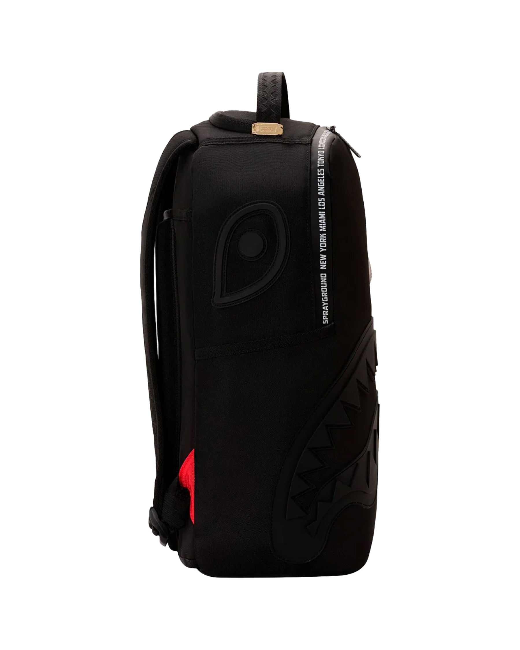 Sprayground Shark Central Printed Zip Backpack Nero