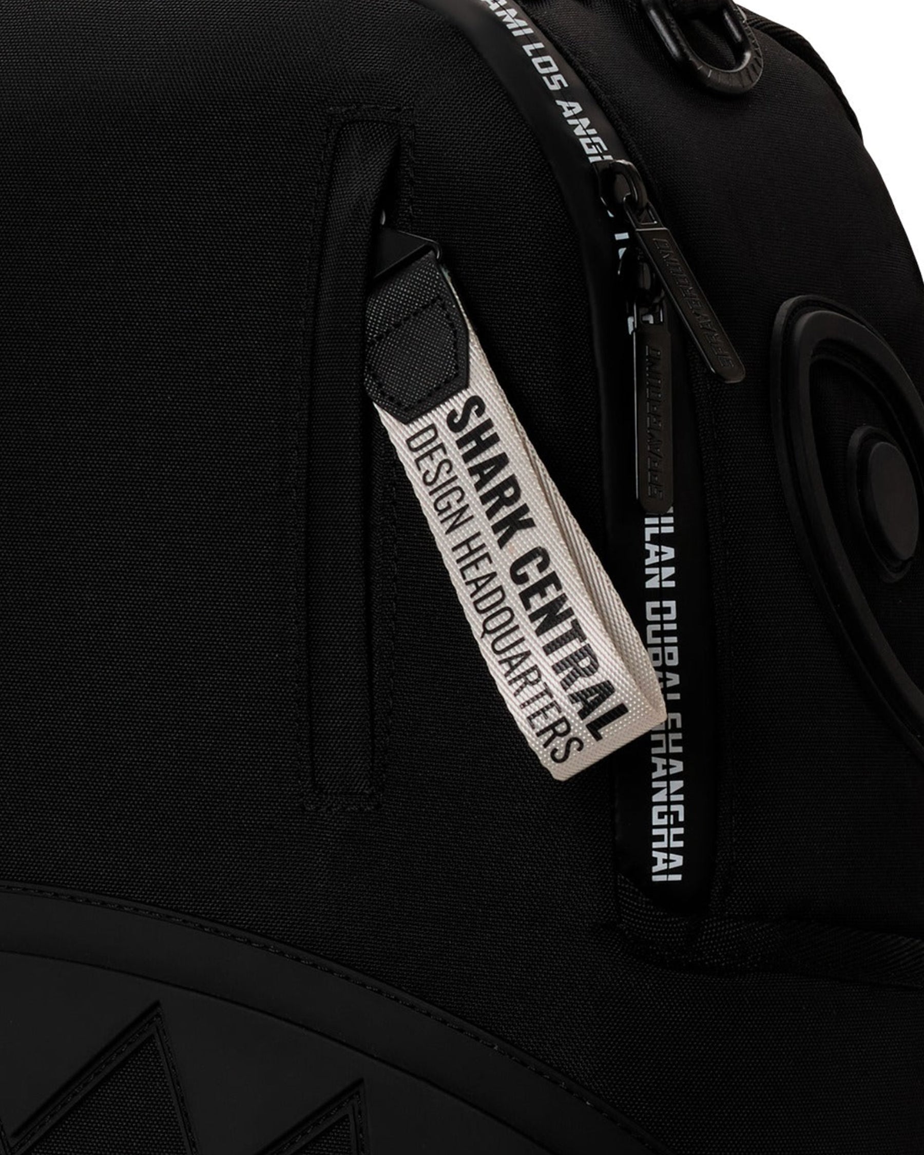 Sprayground Shark Central Printed Zip Backpack Nero