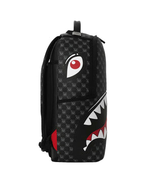 Sprayground Sharks In Paris Wtf Bubbly Black Check Backpack Nero