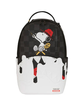 Sprayground Snoopy Painting Shark Dlxsv Backpack