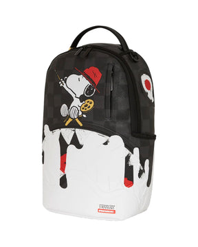 Sprayground Snoopy Painting Shark Dlxsv Backpack