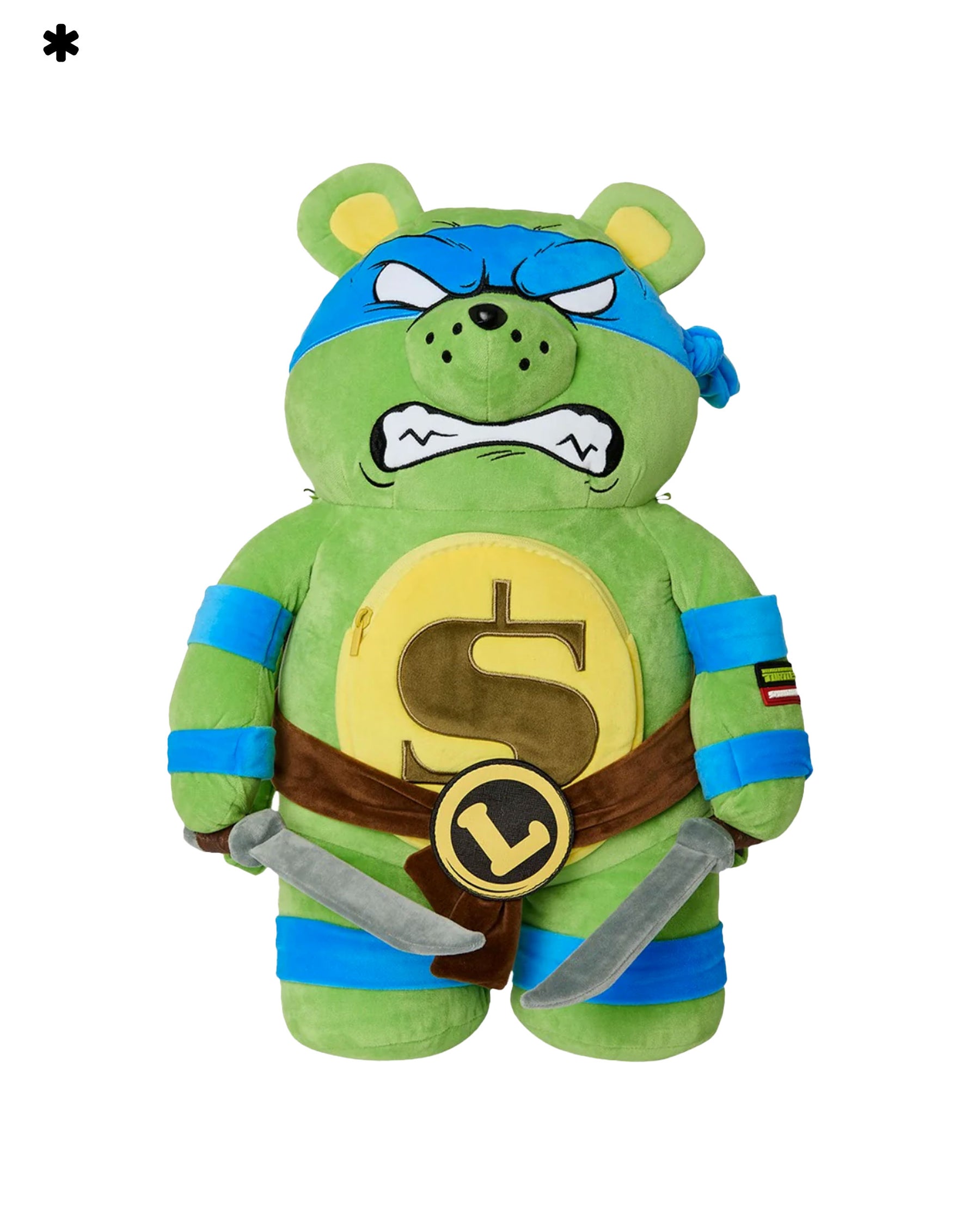 Sprayground Tmnt Leonardo Moneybear Backpack Green