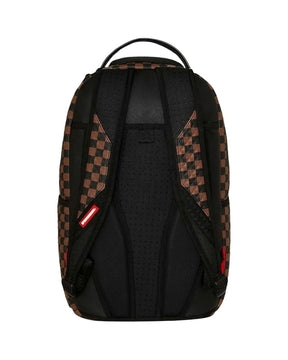 Sprayground Sharks In Paris Pyramid Brown Backpack